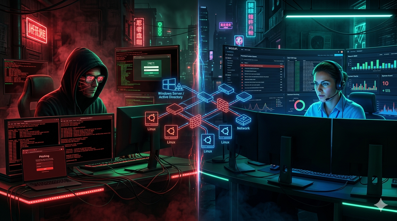 CyberSecurity HomeLab Architecture